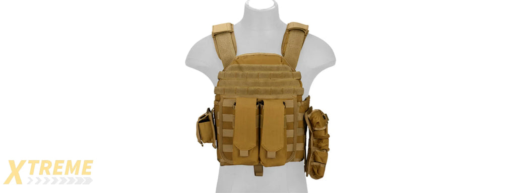 Lancer Tactical Molle AK Tactical Vest (DE)