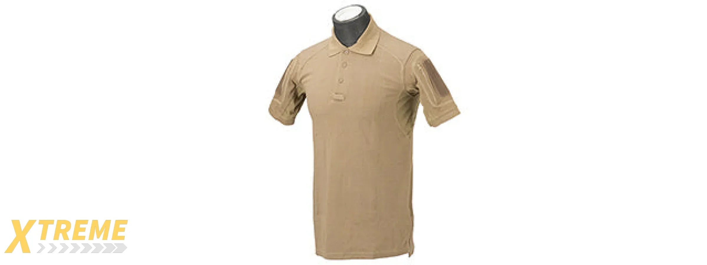 Lancer Tactical Polyester Fabric Polo Shirt Tactical Performance Short Sleeve Shirt