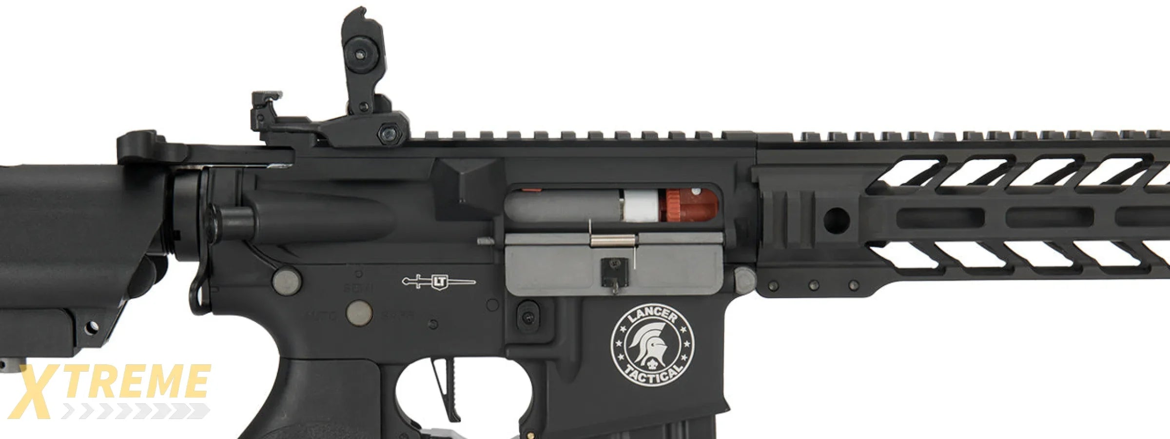 Lancer Tactical Proline Enforcer Battle Hawk 10 M4 Airsoft Rifle (Color: Black)