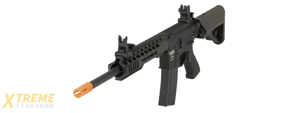 Lancer Tactical Proline Gen 2 10 Keymod M4 Carbine Airsoft AEG Rifle (Color: Black)