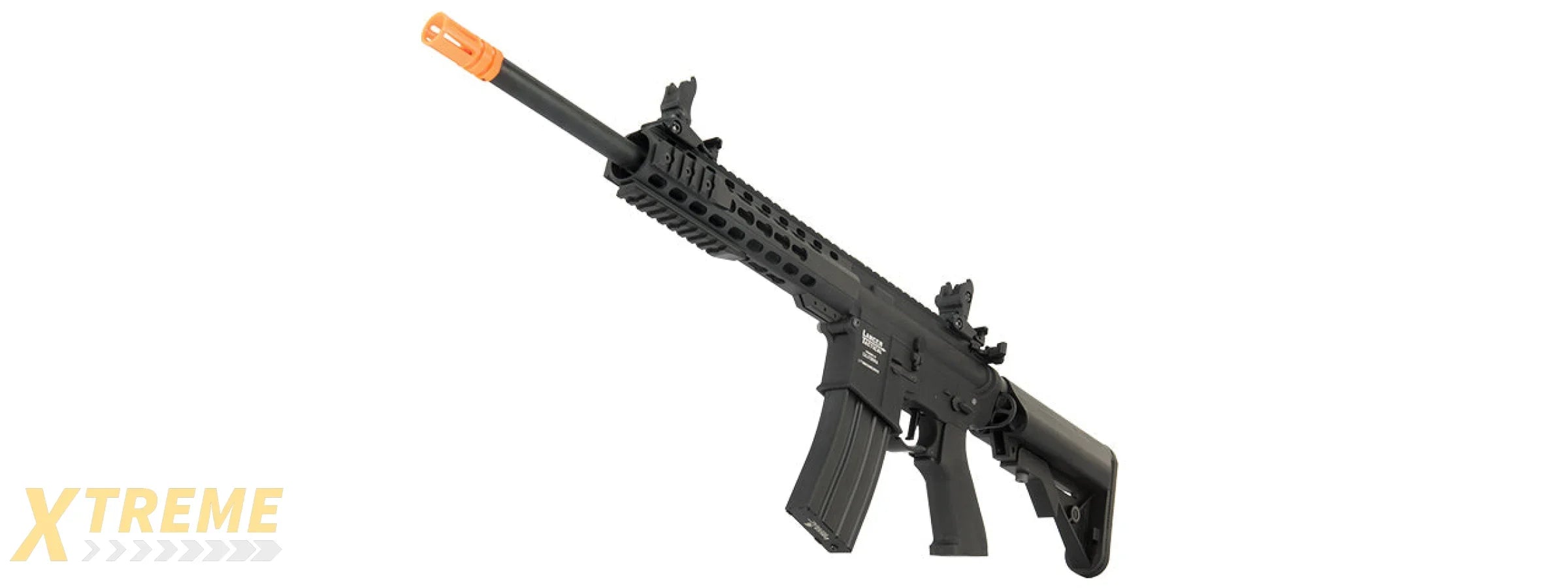 Lancer Tactical Proline Gen 2 10 Keymod M4 Carbine Airsoft AEG Rifle (Color: Black)
