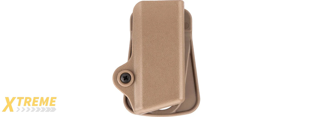 Lancer Tactical Single Magazine Pouch for Glock 17 Compatible Pistol Magazines