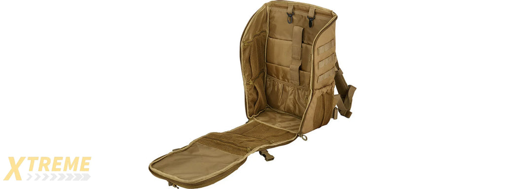 Lancer Tactical Travel Backpack - Durable Compact EDC Pack with MOLLE Webbing, Pockets