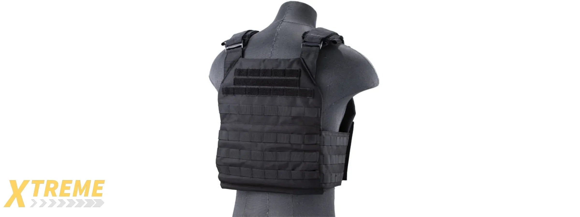 Lancer Tactical Vest with Molle Webbing and Detachable Buckles, Adjustable