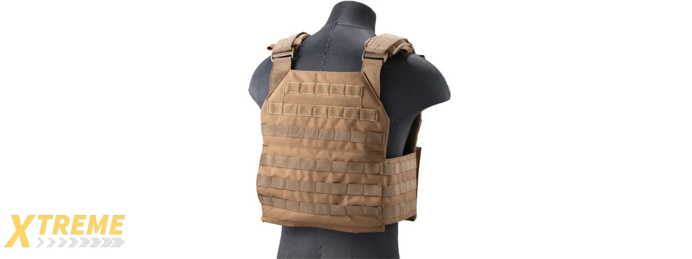 Lancer Tactical Vest with Molle Webbing and Detachable Buckles, Adjustable
