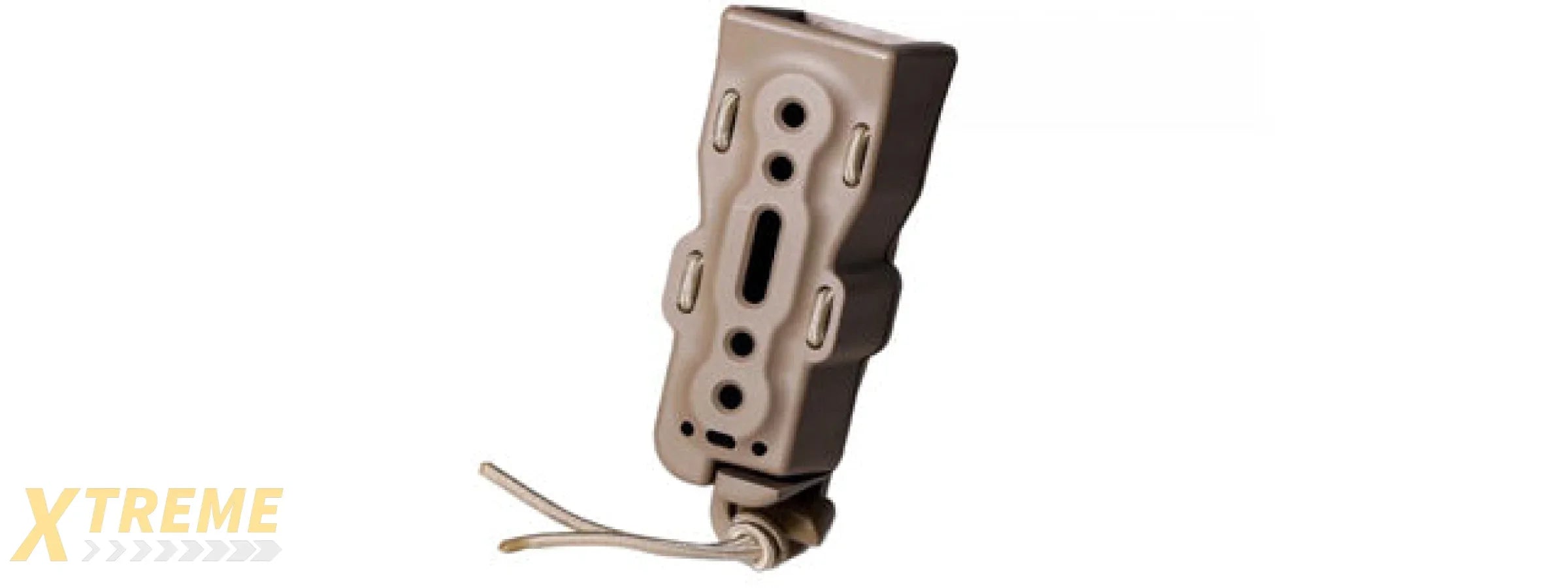 Laylax Gas Blowback Pistol Hard Shell Bite Quick Magazine Holder (Color: Dark Earth)