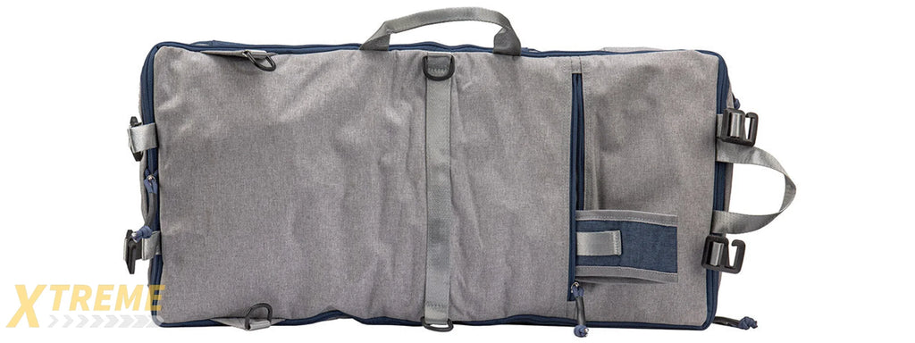 Laylax Satellite Collapsible Compact Container and Gun Case (Color: Navy / Gray), 24