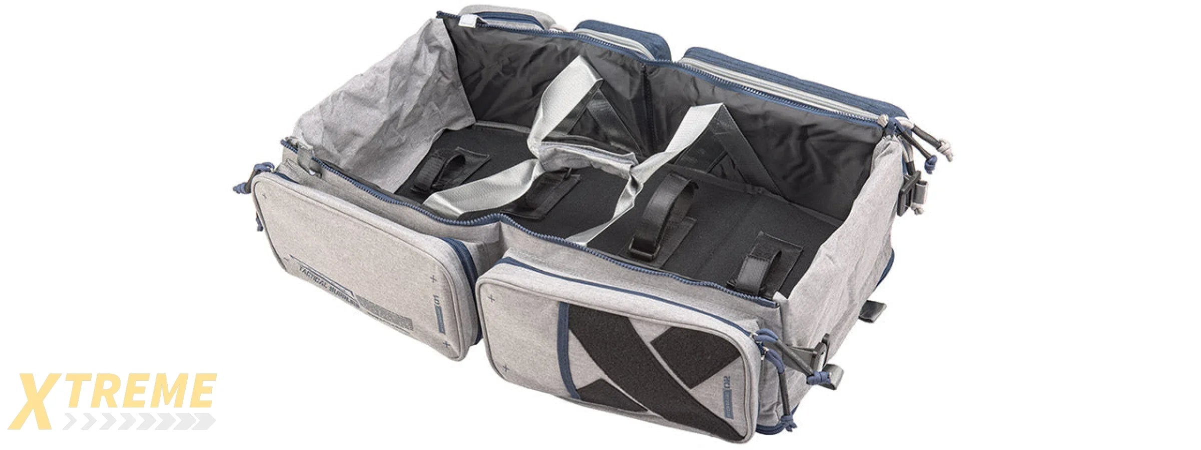 Laylax Satellite Collapsible Compact Container and Gun Case (Color: Navy / Gray), 24