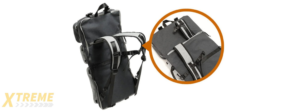 Laylax Satellite Collapsible Compact Container and Gun Case (Color: Navy / Gray), 24