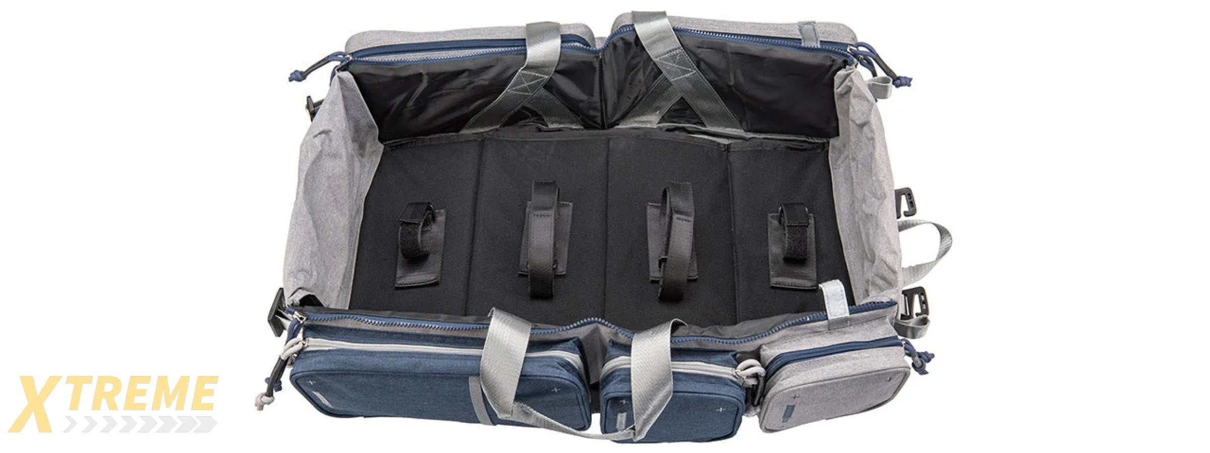 Laylax Satellite Collapsible Compact Container and Gun Case (Color: Navy / Gray), 24