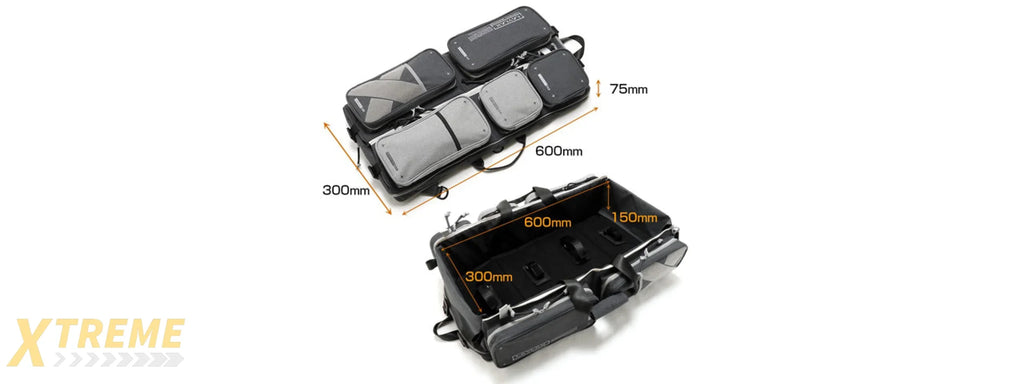 Laylax Satellite Collapsible Compact Container and Gun Case (Color: Navy / Gray), 24