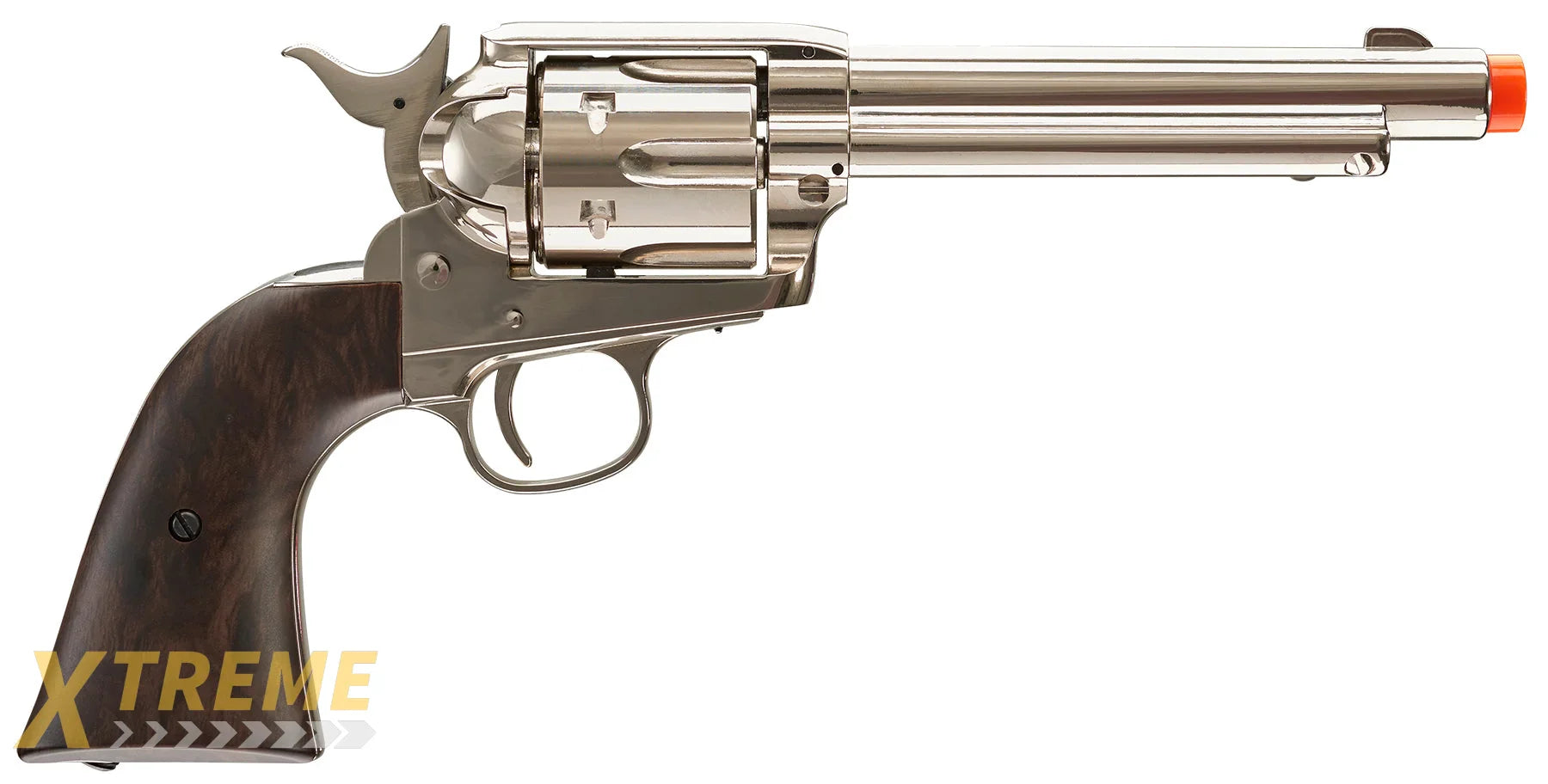 Legends Smoke Wagon Revolver - Nickel