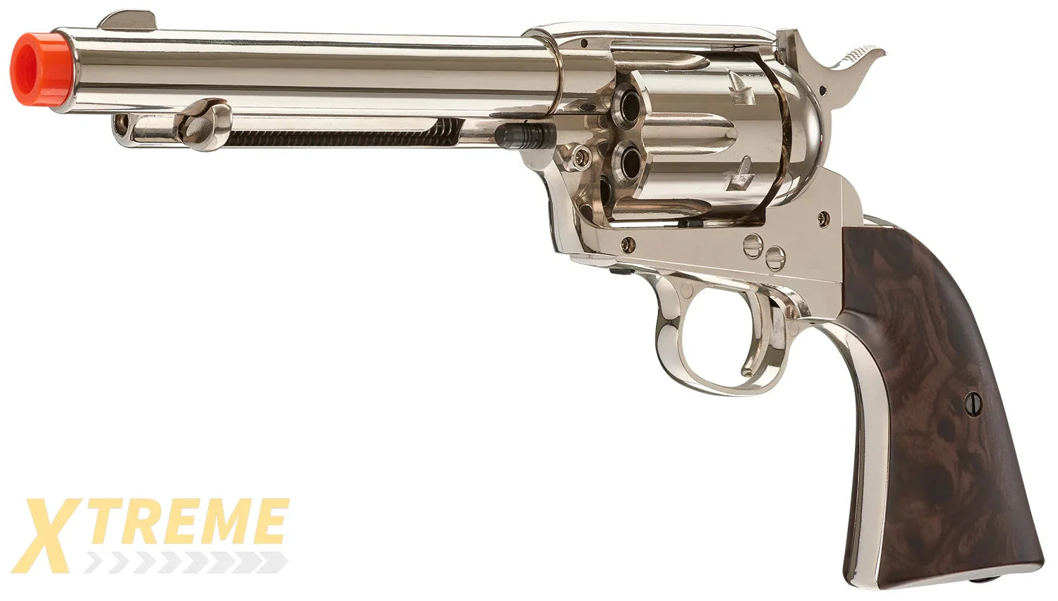 Legends Smoke Wagon Revolver - Nickel