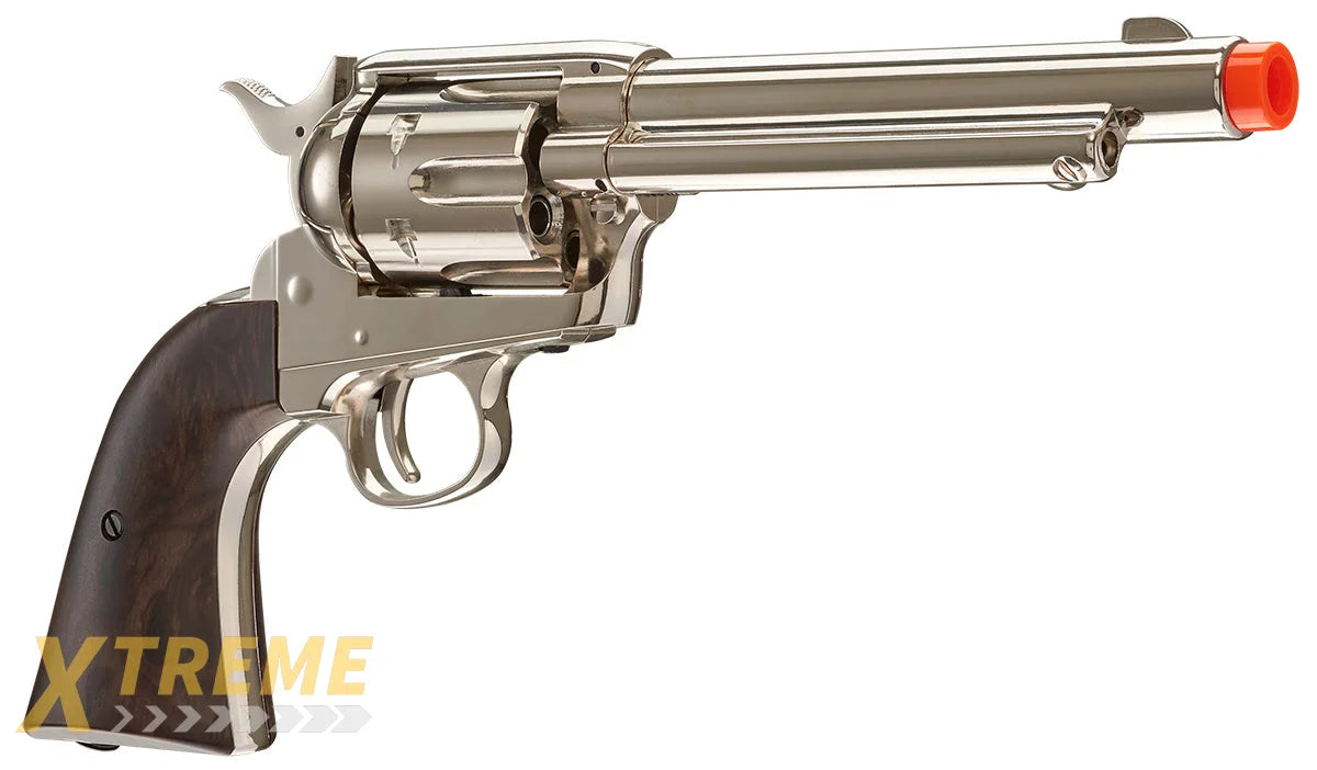 Legends Smoke Wagon Revolver - Nickel