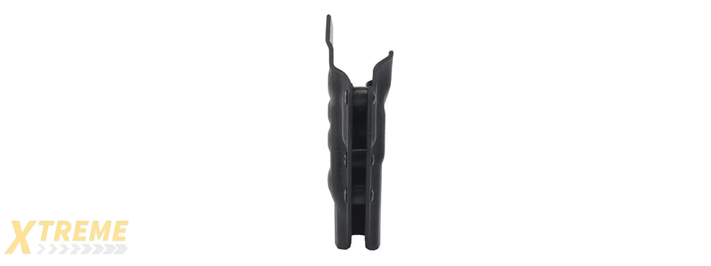 Lightweight Kydex Tactical Holster for Glock 17, 19, 19X, 45 with G-01 Lights (Color: Black)