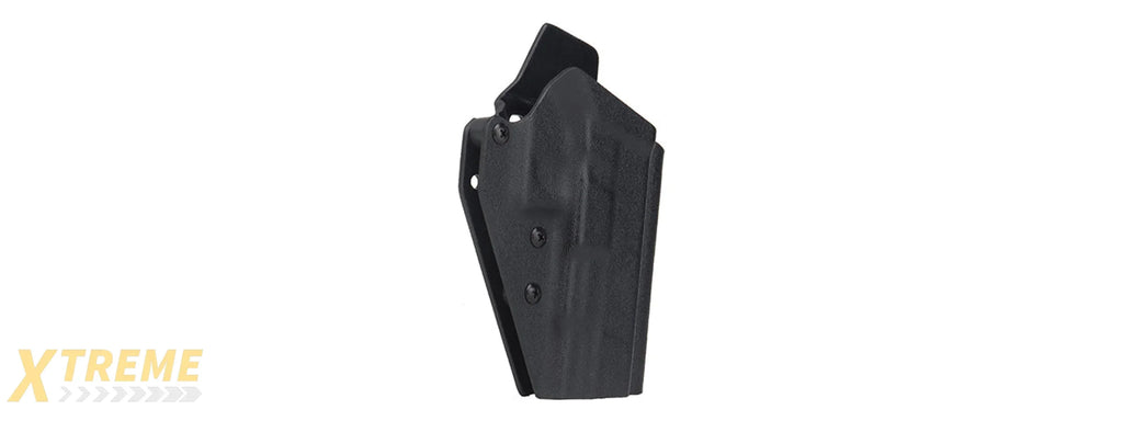 Lightweight Kydex Tactical Holster for Glock 43, 43X with G-01 Lights (Color: Black)