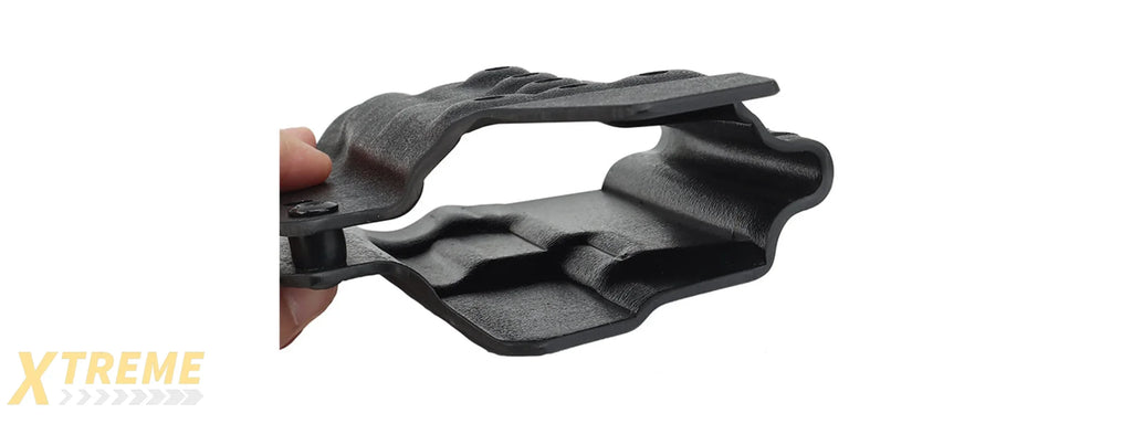 Lightweight Kydex Tactical Holster for Glock 9/40 with TLR-1 Lights (Color: Black)