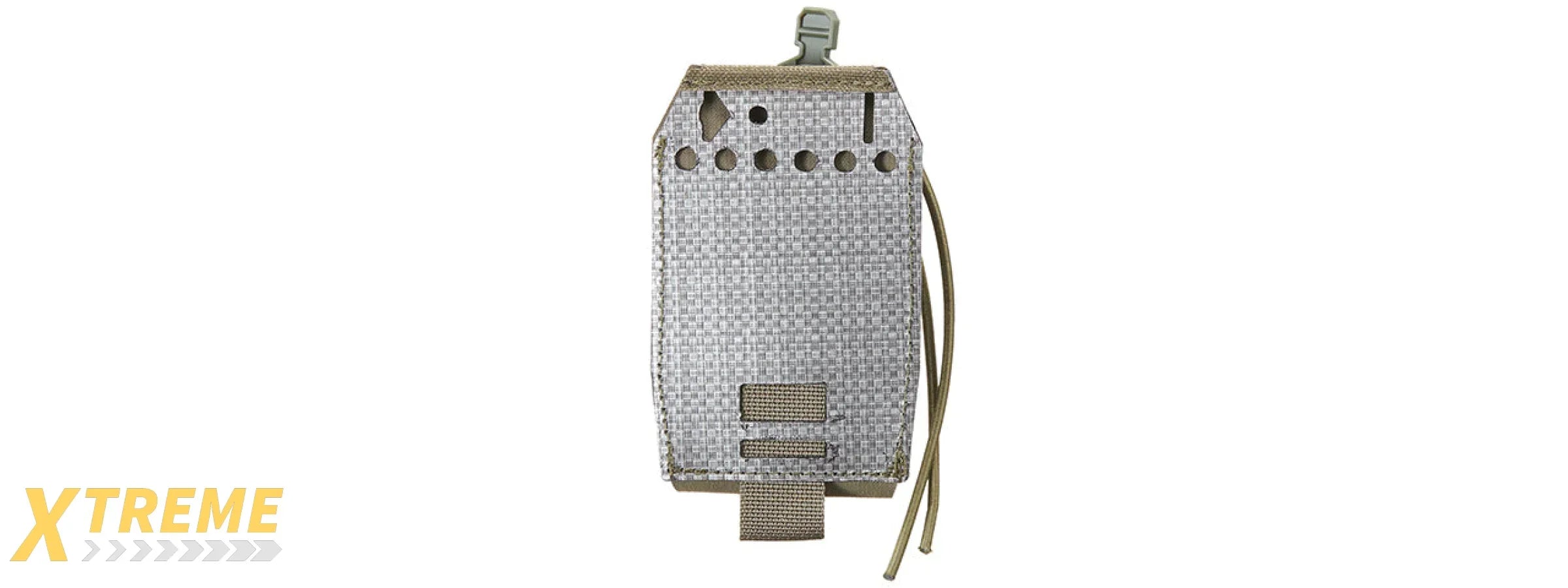 Lightweight Tactical Belt Horizontal Mag Pouch for Duty, Range, and Field Use
