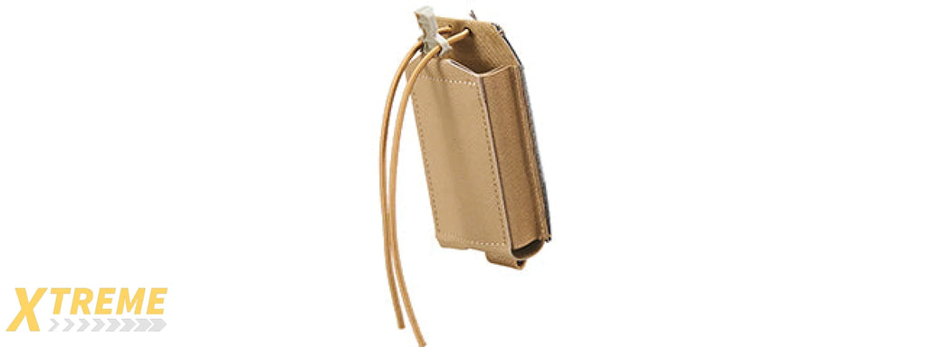 Lightweight Tactical Belt Horizontal Mag Pouch for Duty, Range, and Field Use