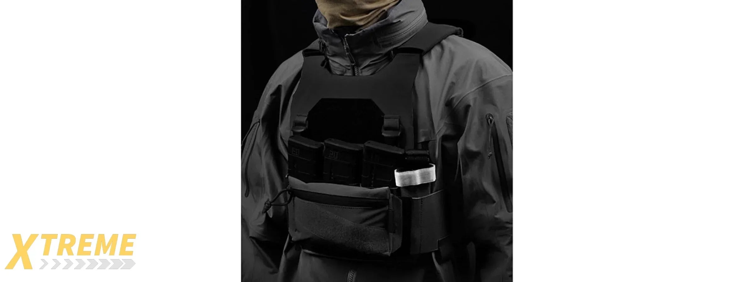 Lightweight Tactical Plate Carrier Set - Durable, Adjustable, Low-Profile Design