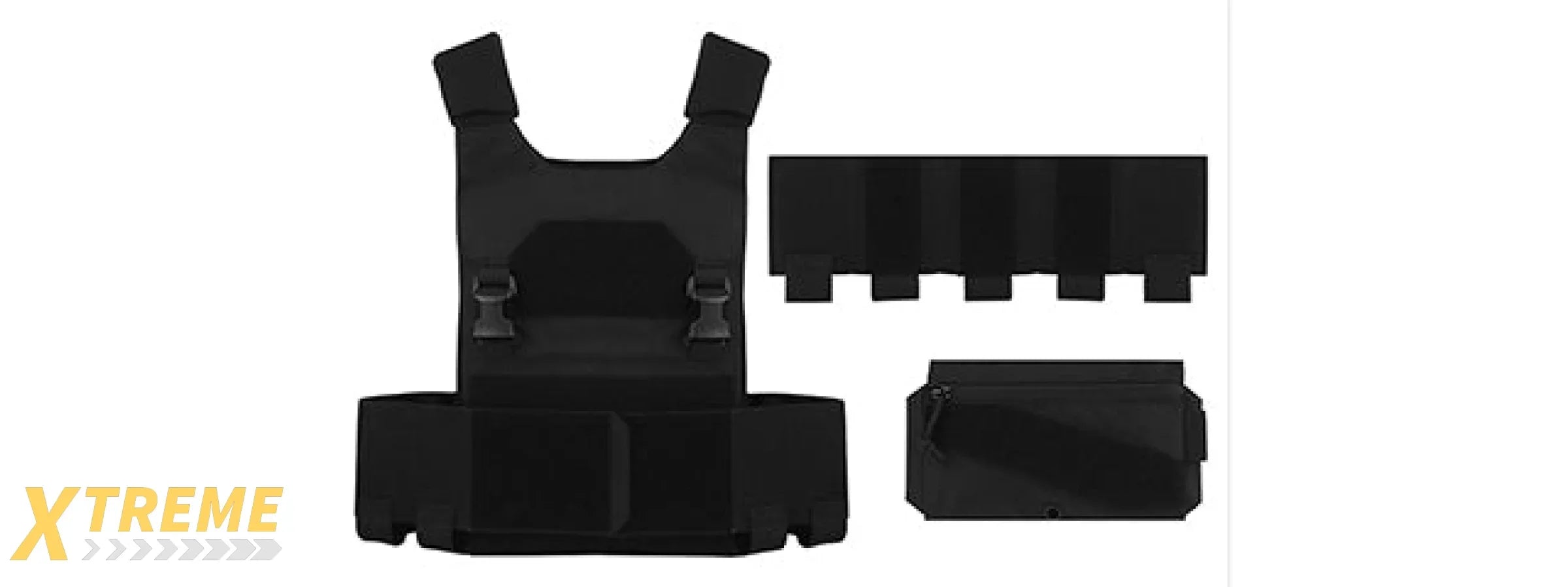 Lightweight Tactical Plate Carrier Set - Durable, Adjustable, Low-Profile Design