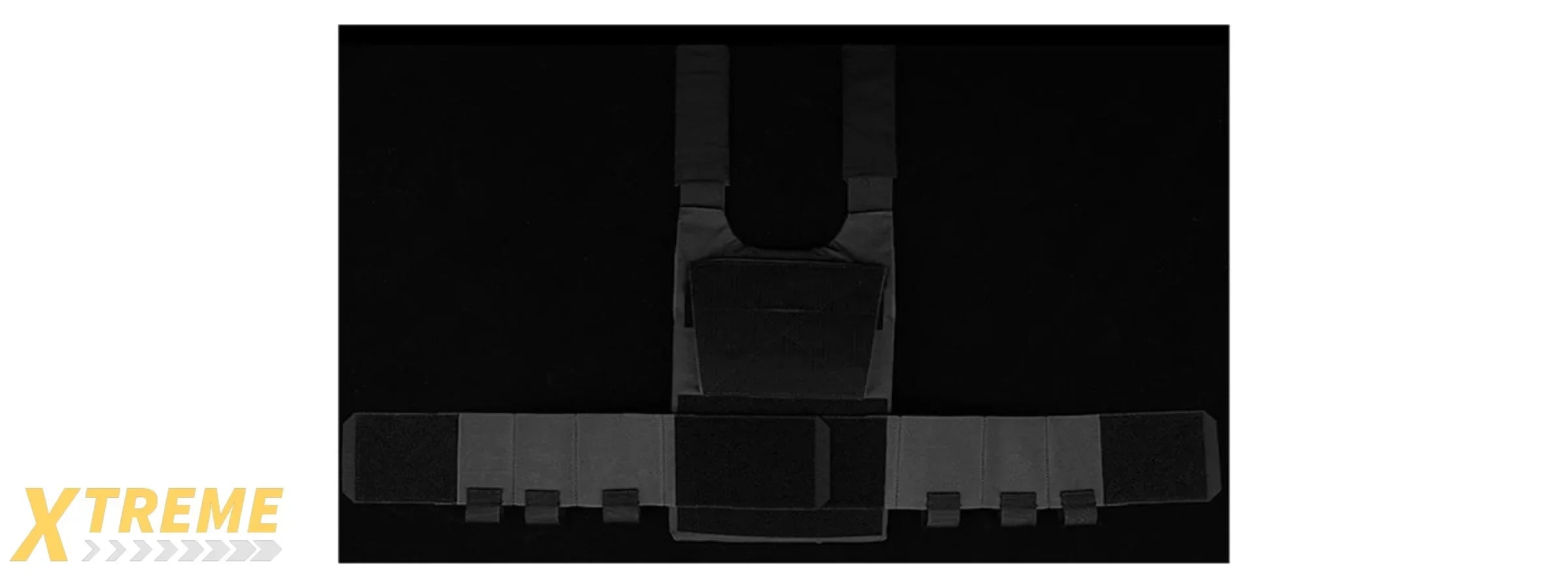 Lightweight Tactical Plate Carrier Set - Durable, Adjustable, Low-Profile Design