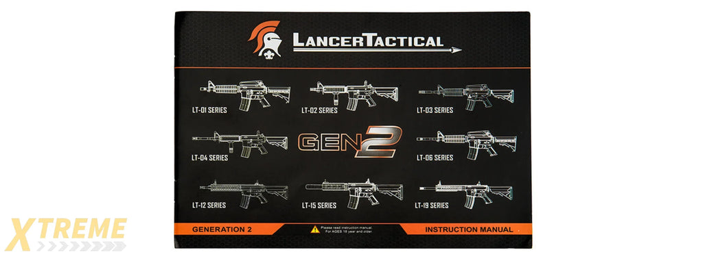 LT-04B-G2 SOPMOD M4 AEG METAL GEAR (COLOR: BLACK)