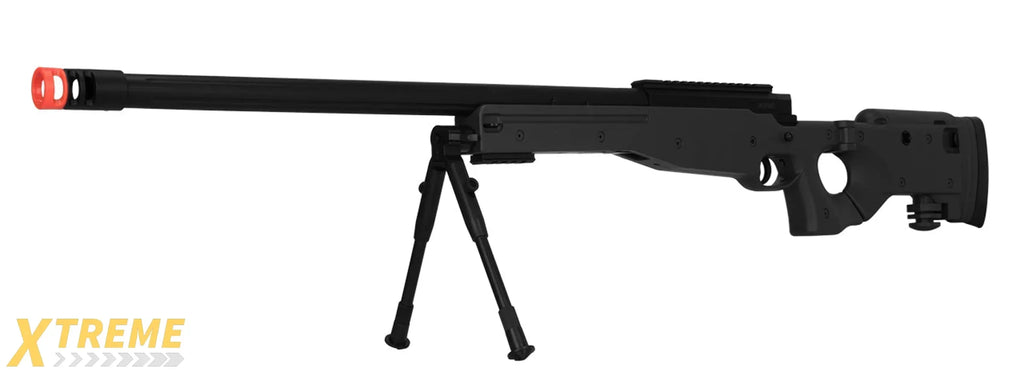 M1196 BOLT ACTION AIRSOFT SNIPER RIFLE W/ FOLDING STOCK - MULTI COLOR OPTIONS