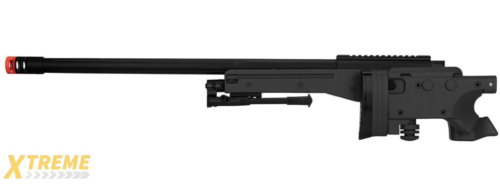 M1196 BOLT ACTION AIRSOFT SNIPER RIFLE W/ FOLDING STOCK - MULTI COLOR OPTIONS