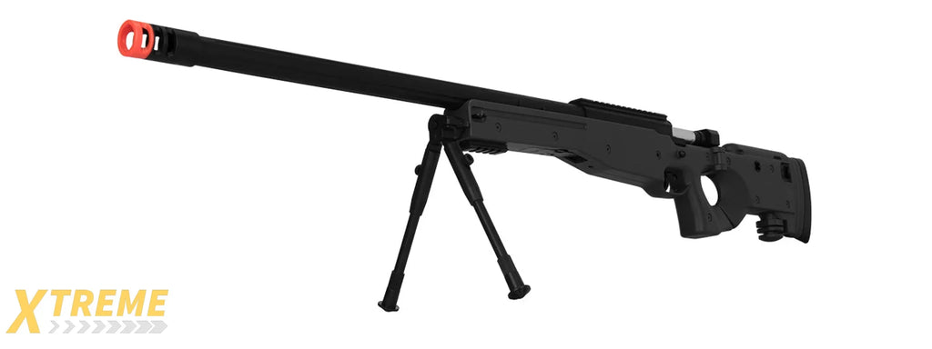 M1196 BOLT ACTION AIRSOFT SNIPER RIFLE W/ FOLDING STOCK - MULTI COLOR OPTIONS