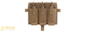 M4 Triple Magazine Elastic Plate - (Tan)
