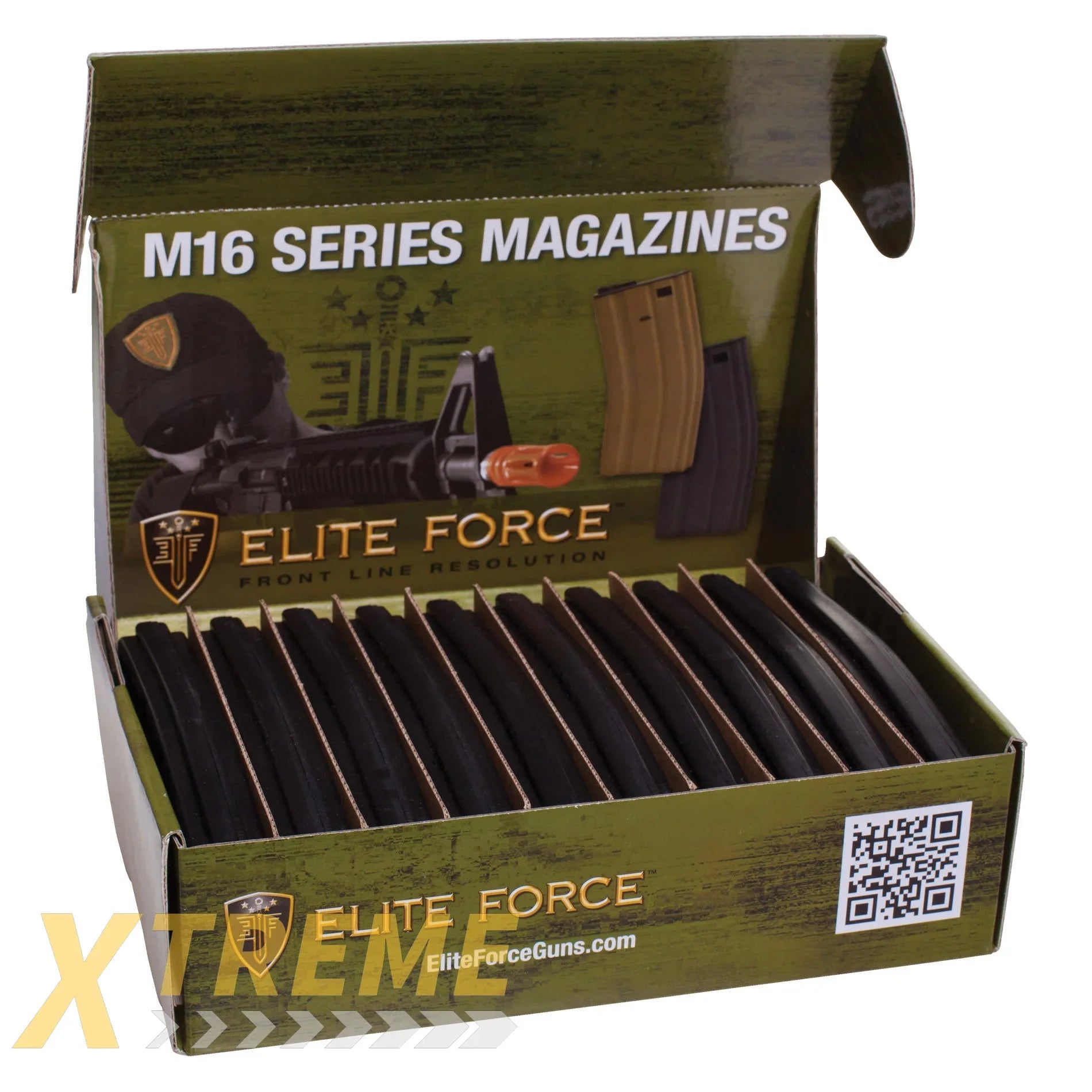 M4M16 140RD MID-CAPS 10 PK - BLACK