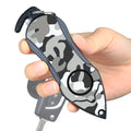 Personal Alarm Keychain Safety Emergency Tool (Camouflage Black)
