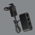 USB Car Charger Emergency Tool With Cigarette Lighter & USB Extensions