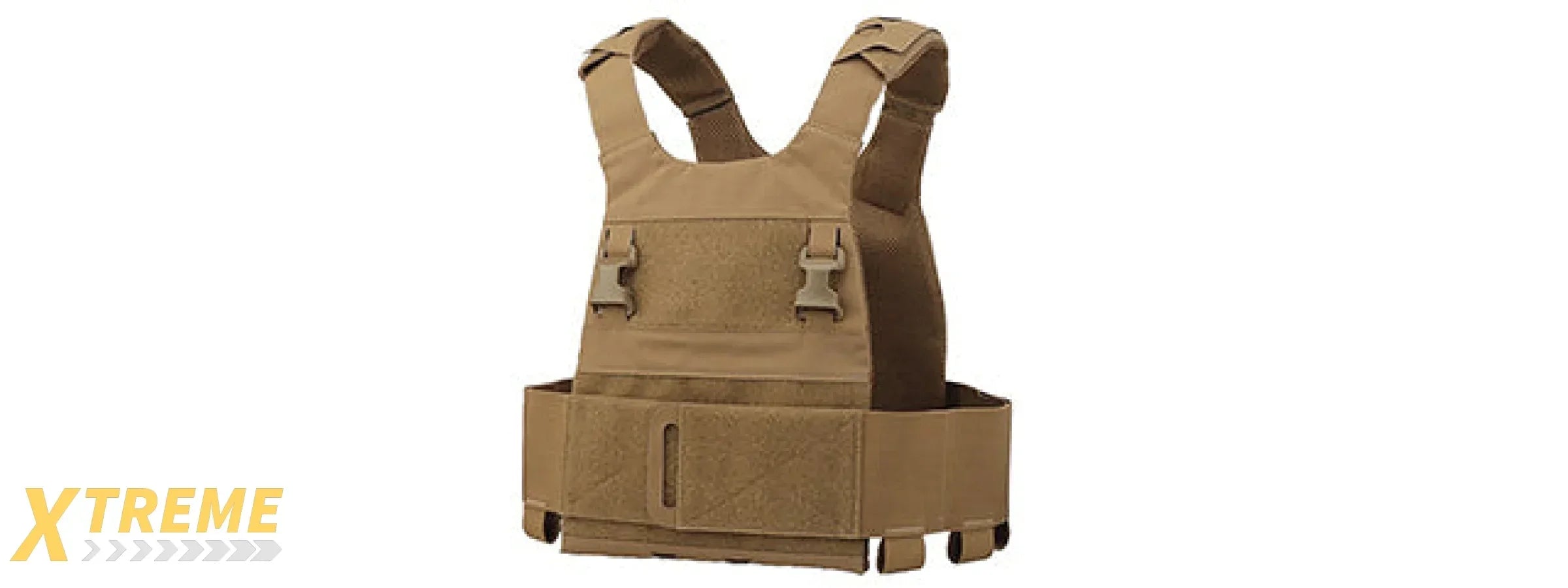 Minimalistic Multi-Mission Plate Carrier Vest - Lightweight Tactical Protection Carrier