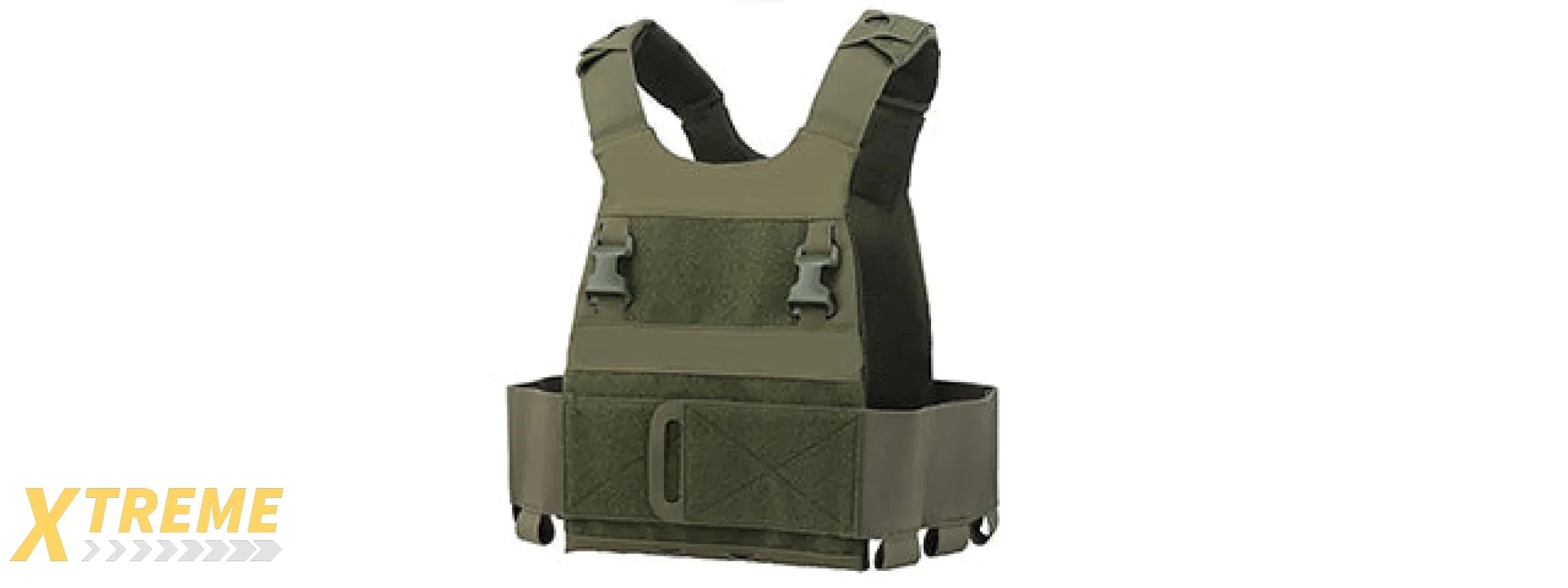 Minimalistic Multi-Mission Plate Carrier Vest - Lightweight Tactical Protection Carrier
