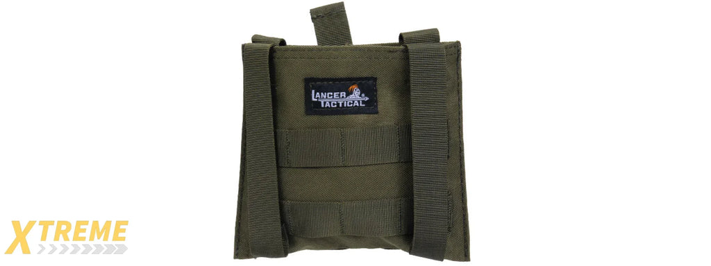 MOLLE PLATFORM FOLD-AWAY NETTING DUMP POUCH - TACTICAL REINFORCED ACCESSORY