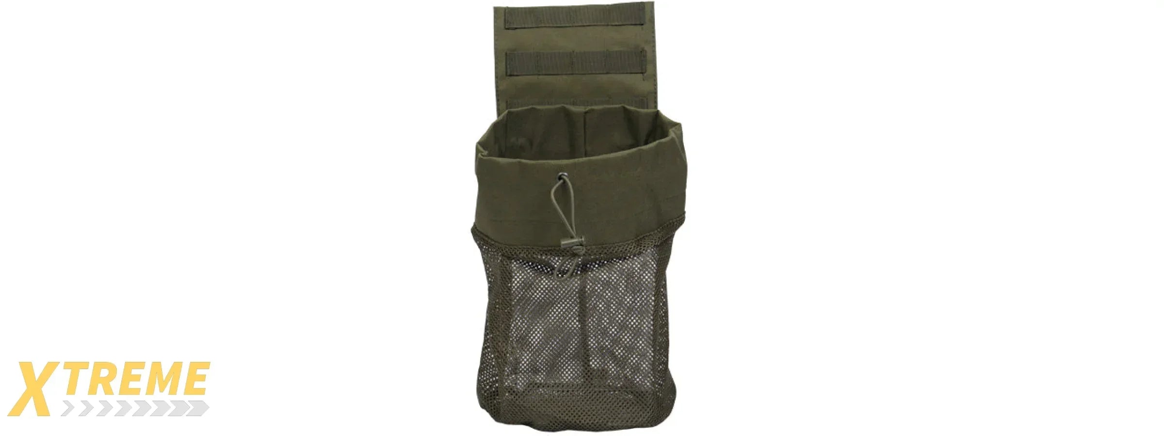 MOLLE PLATFORM FOLD-AWAY NETTING DUMP POUCH - TACTICAL REINFORCED ACCESSORY