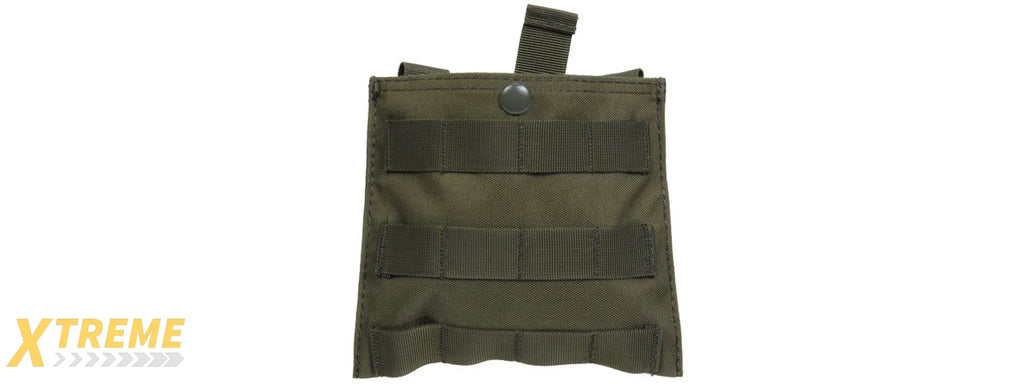 MOLLE PLATFORM FOLD-AWAY NETTING DUMP POUCH - TACTICAL REINFORCED ACCESSORY