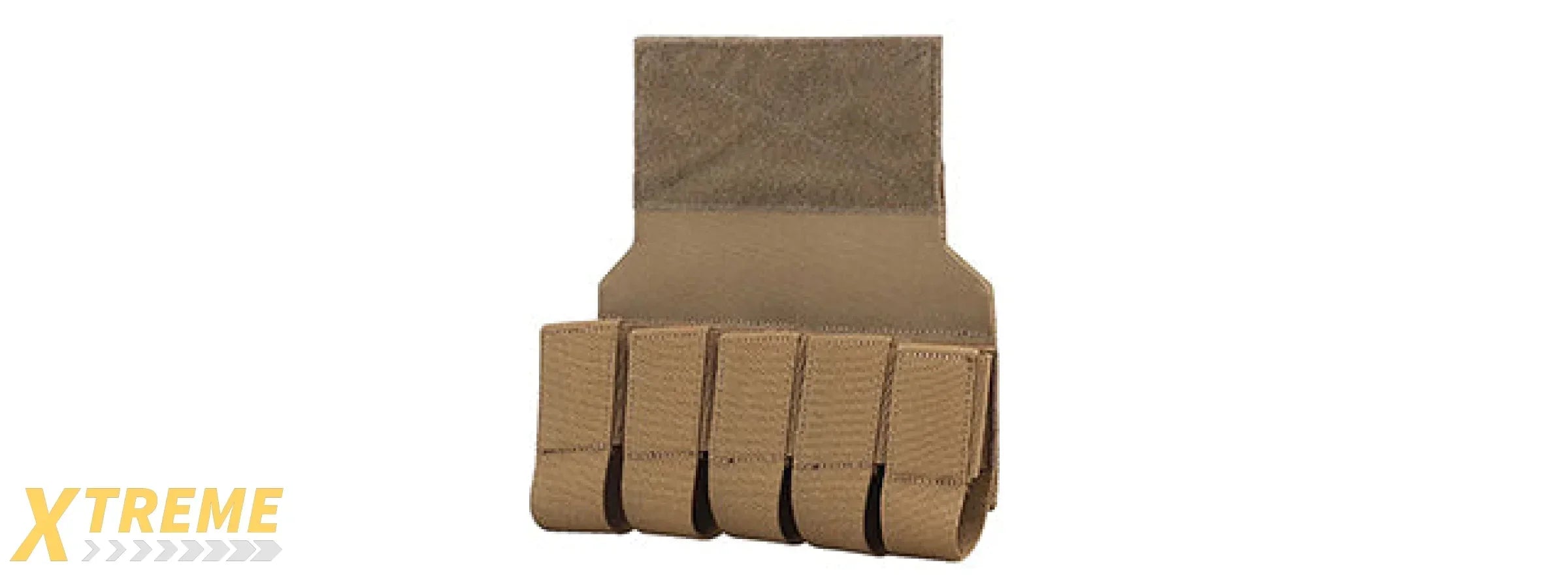 MOLLE Webbing Quintuplets Grenade Pouches For Tactical Vest Expansion Pack