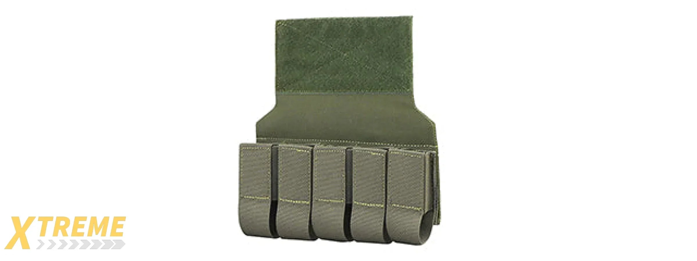 MOLLE Webbing Quintuplets Grenade Pouches For Tactical Vest Expansion Pack