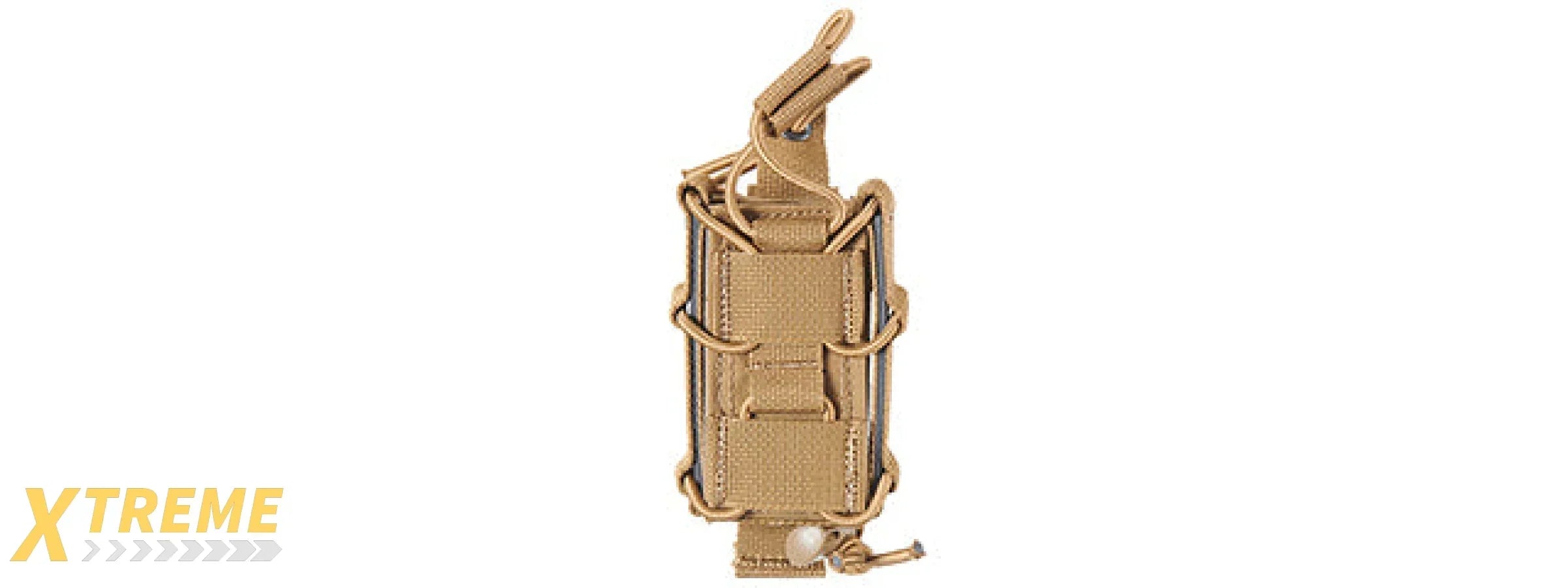 MR Tactical Pistol Mag Pouch - Durable Modular Magazine Carrier for Duty and Range