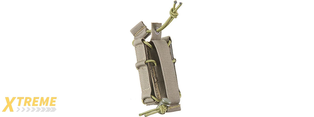 MR Tactical Pistol Mag Pouch - Durable Modular Magazine Carrier for Duty and Range