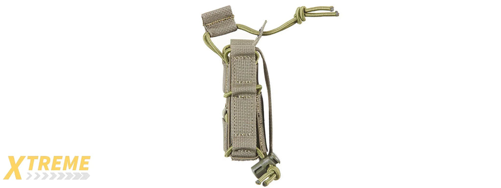 MR Tactical Pistol Mag Pouch - Durable Modular Magazine Carrier for Duty and Range