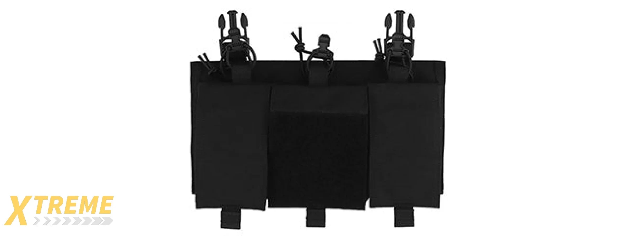 Multifunctional Quad Quick Panel Expansion Conversion Module For Tactical Vest