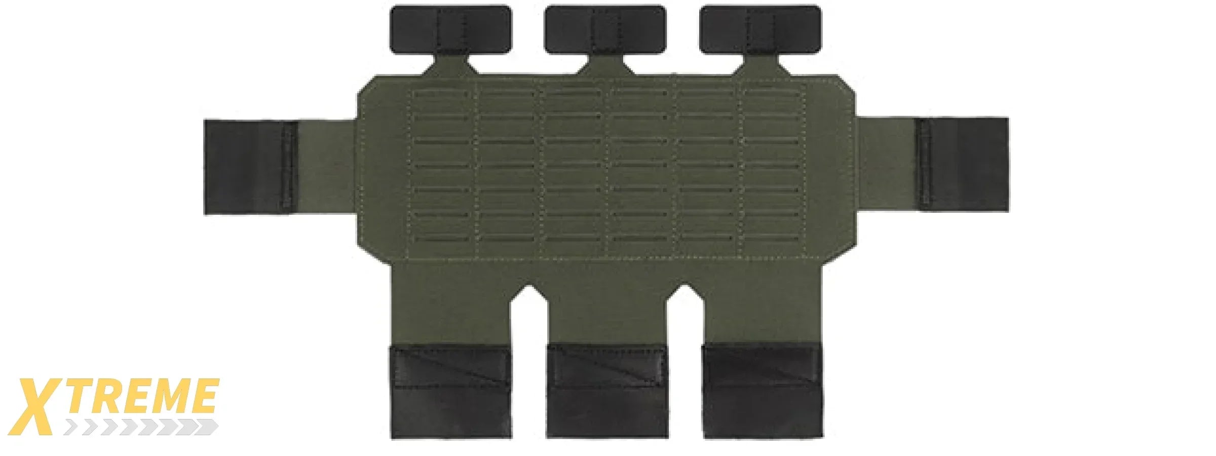 Multipurpose Triple Rifle Mag Pouch MOLLE Patch - Tactical Modular Magazine Carrier