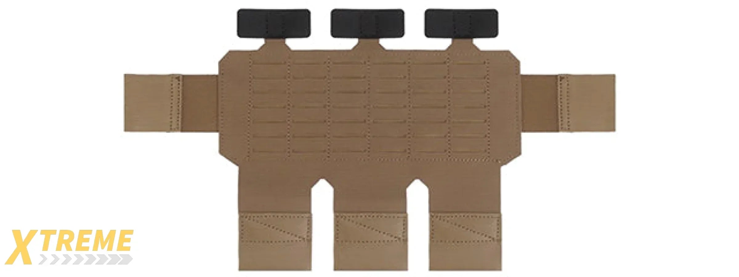 Multipurpose Triple Rifle Mag Pouch MOLLE Patch - Tactical Modular Magazine Carrier