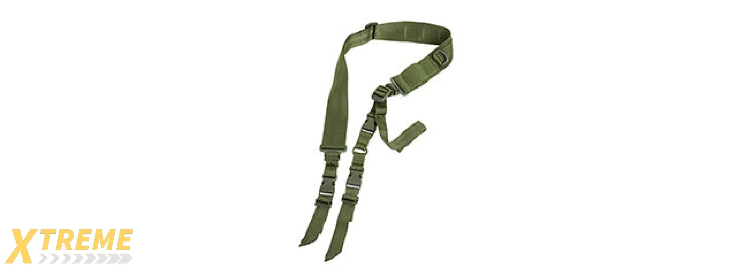 NCSTAR 2 POINT TACTICAL SLING SYSTEM (CONVERTIBLE) - ADJUSTABLE HEAVY DUTY RIFLE SLING
