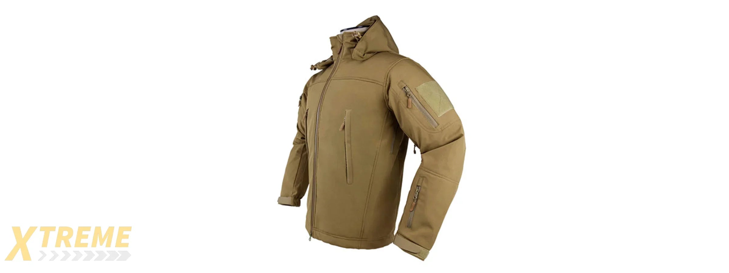 NCSTAR DELTA ZULU POLYESTER MICRO FLEECE JACKET - TAN - M