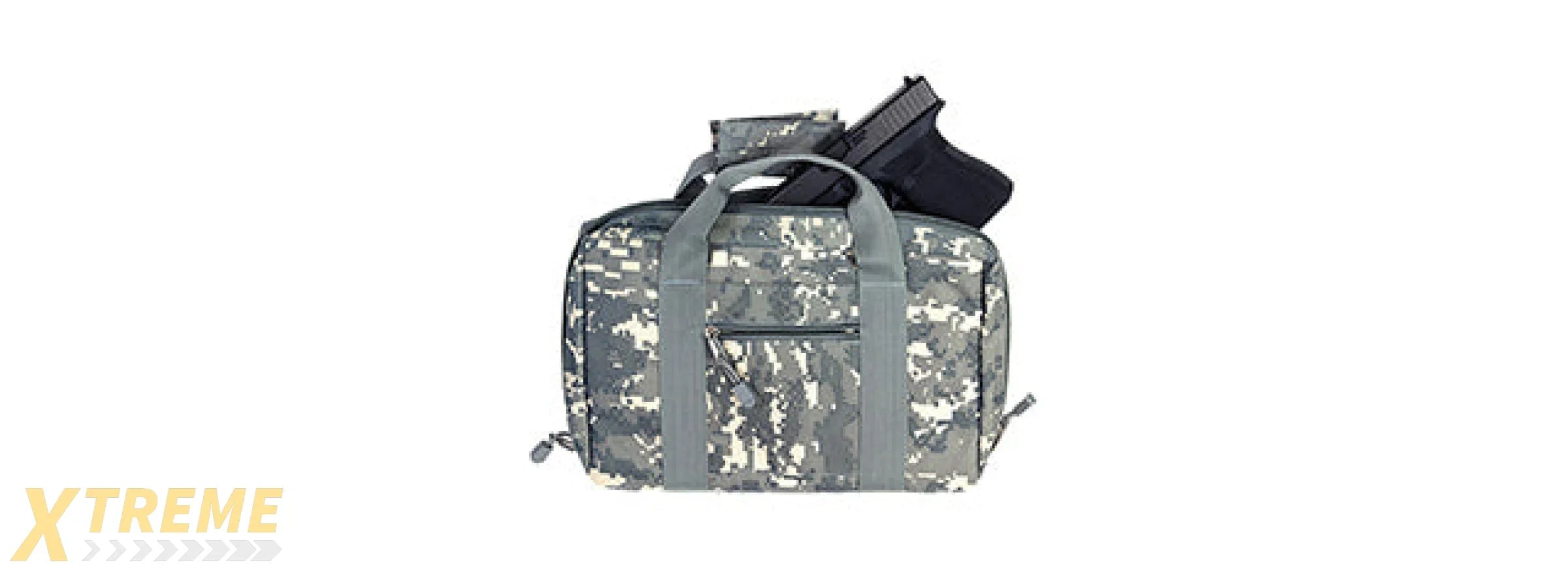 NCSTAR DISCREET SHOOTER'S PISTOL CASE - GUN BAG - ARMY DIGITAL ACU